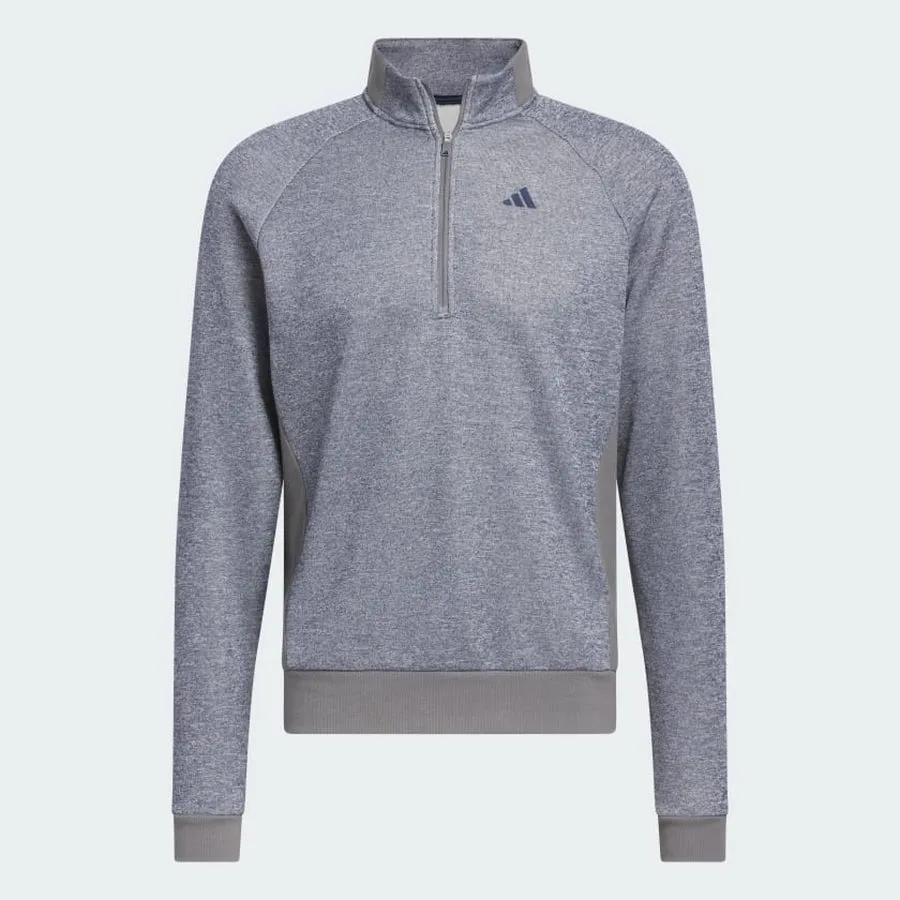 Adidas Men's Golf DWR Quarter-Zip Pullover - Navy