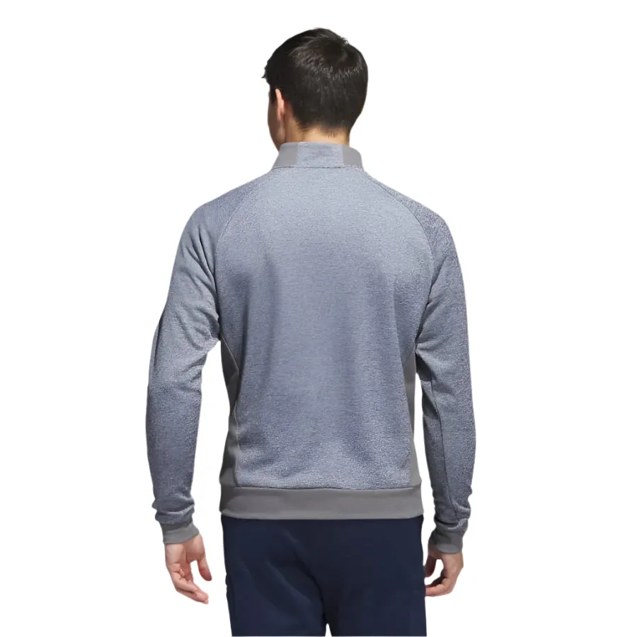 Adidas Men's Golf DWR Quarter-Zip Pullover - Navy