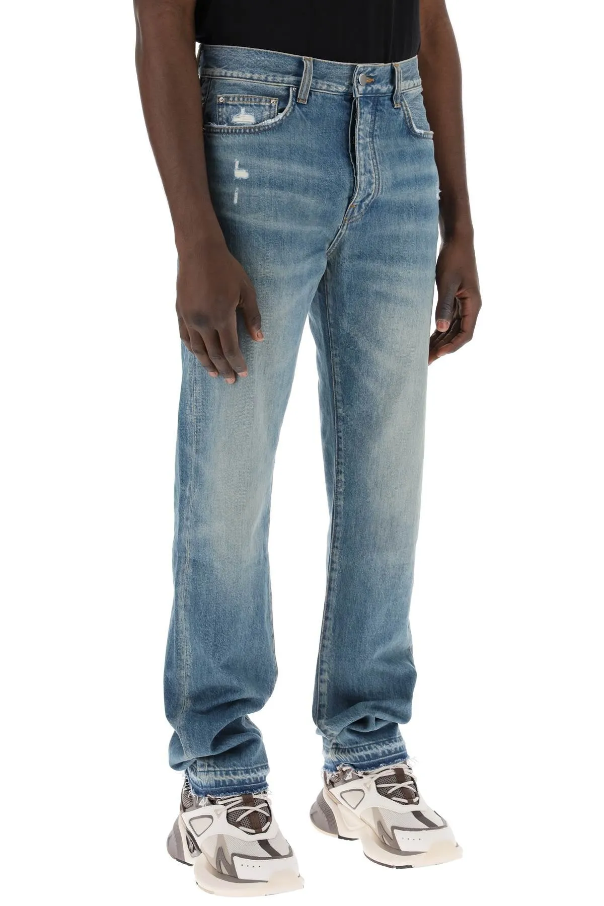 Amiri "five-pocket distressed effect jeans"