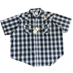 Blue Plaid S/S