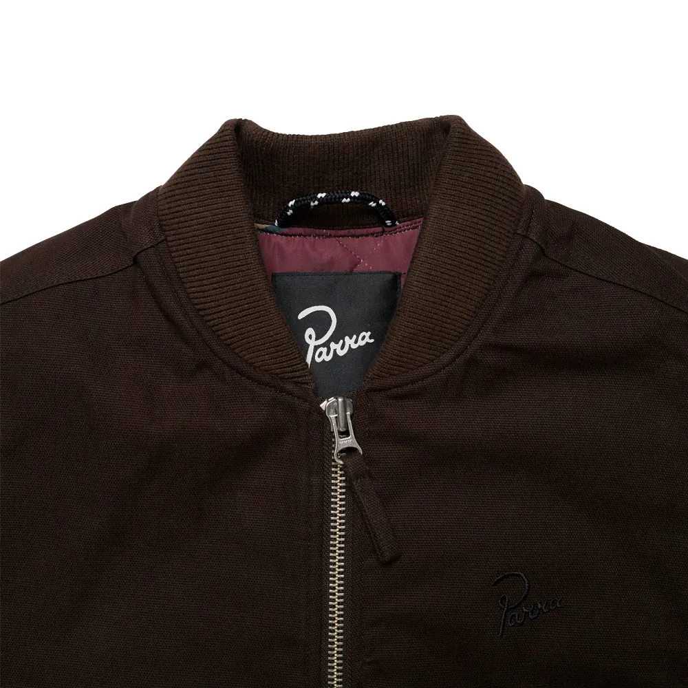 BY PARRA THE SECRET GARDEN VEST // CHOCOLATE