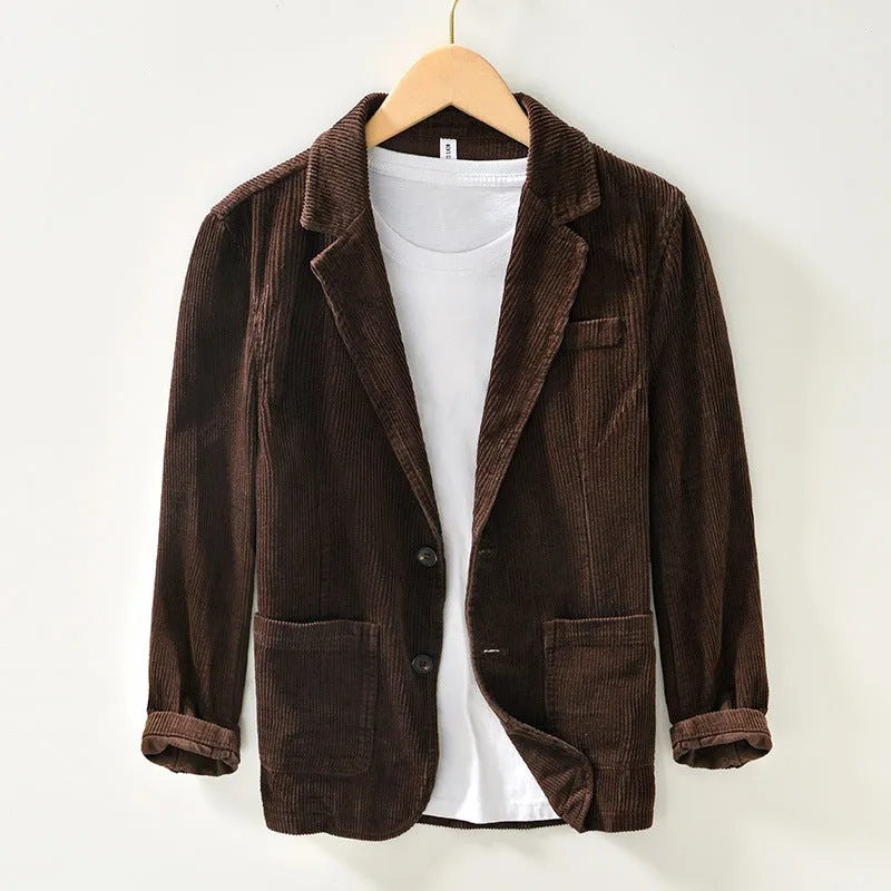 Casual Loose Cotton Corduroy Jacket