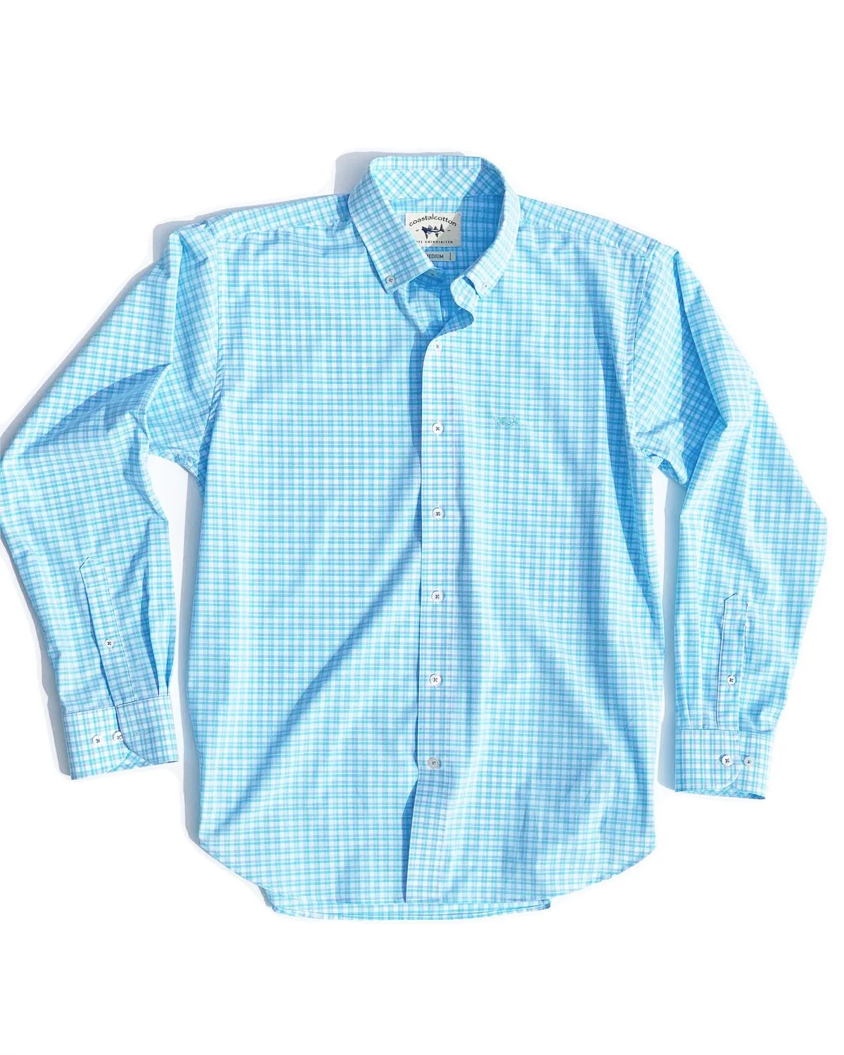 Coastal Cotton Long Sleeve Performance Sport Shirt