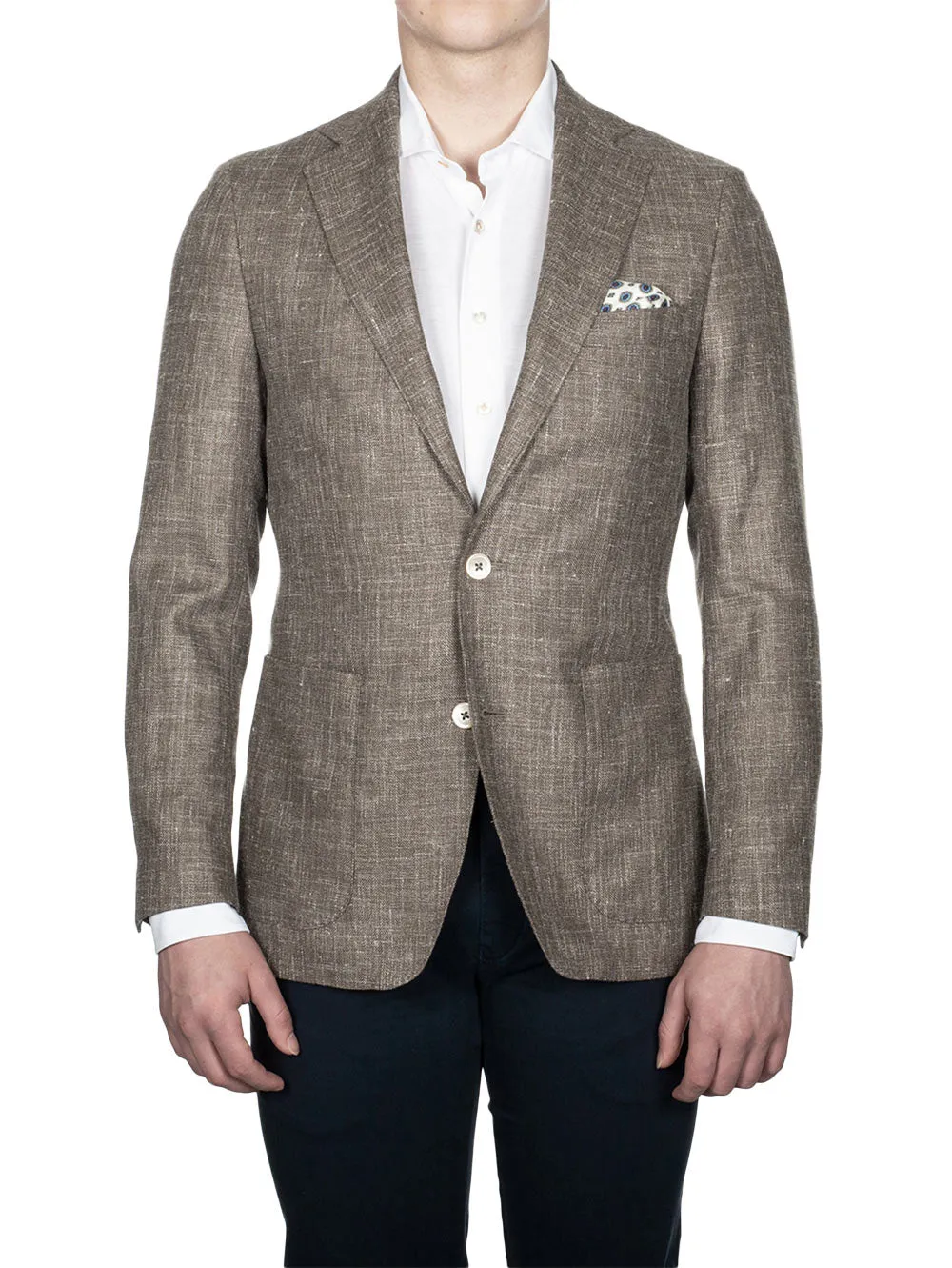 DelFino Half Lined Jacket Brown