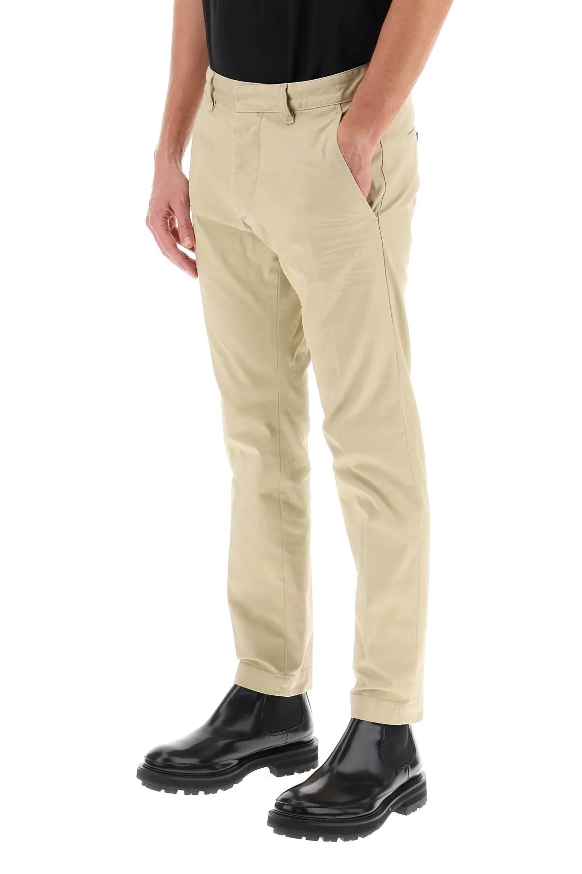 DSQUARED2 cool guy pants in stretch cotton