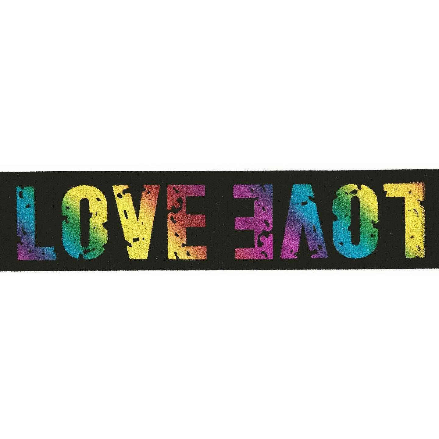 Elastic - Metallic Love - 40mm wide - 5 metres