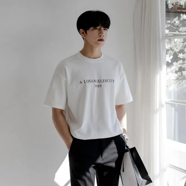 [Korean Style] A Los Angeles City T-shirts