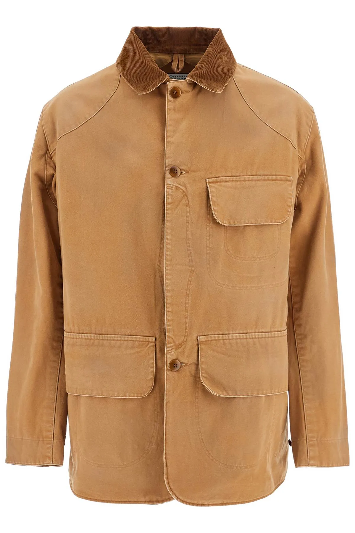 Maison Margiela Canvas Overcoat Jacket For Men