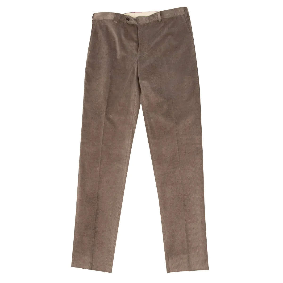 Mid-Brown Loro Piana Stretch Cotton & Wool Corduroy Trousers