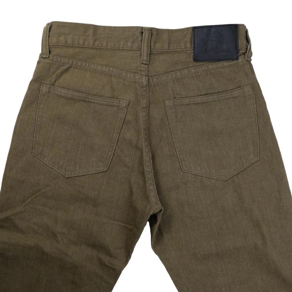 Momotaro 10.5oz. Olive Selvedge Jeans (Narrow Tapered)