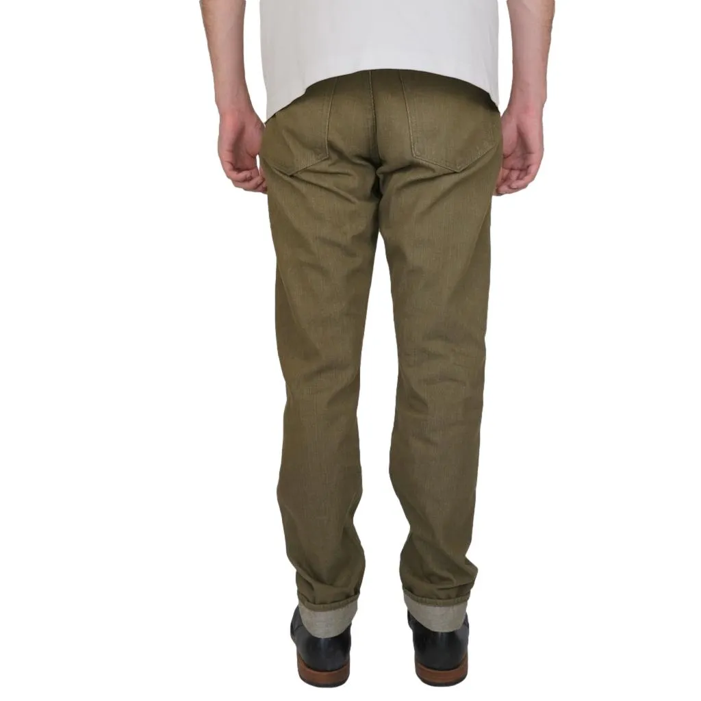 Momotaro 10.5oz. Olive Selvedge Jeans (Narrow Tapered)