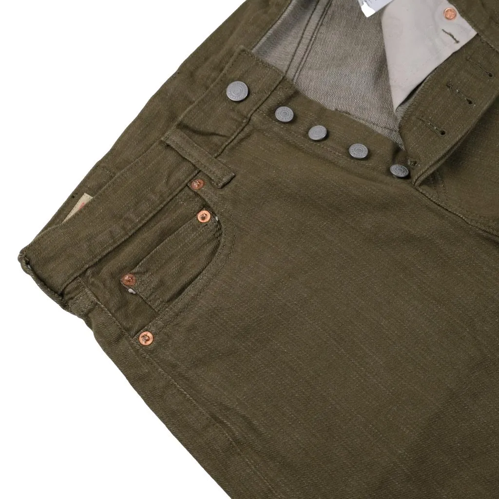 Momotaro 10.5oz. Olive Selvedge Jeans (Narrow Tapered)