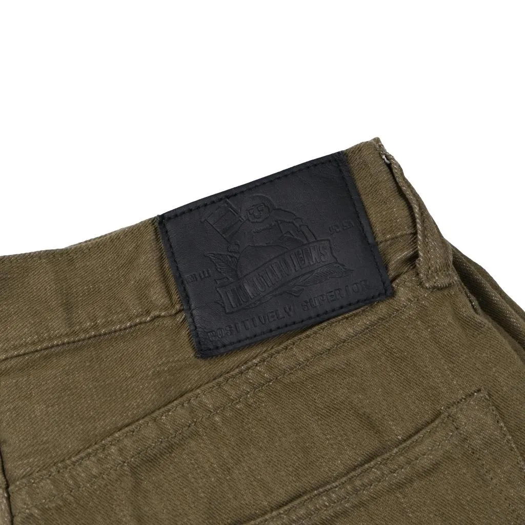 Momotaro 10.5oz. Olive Selvedge Jeans (Narrow Tapered)