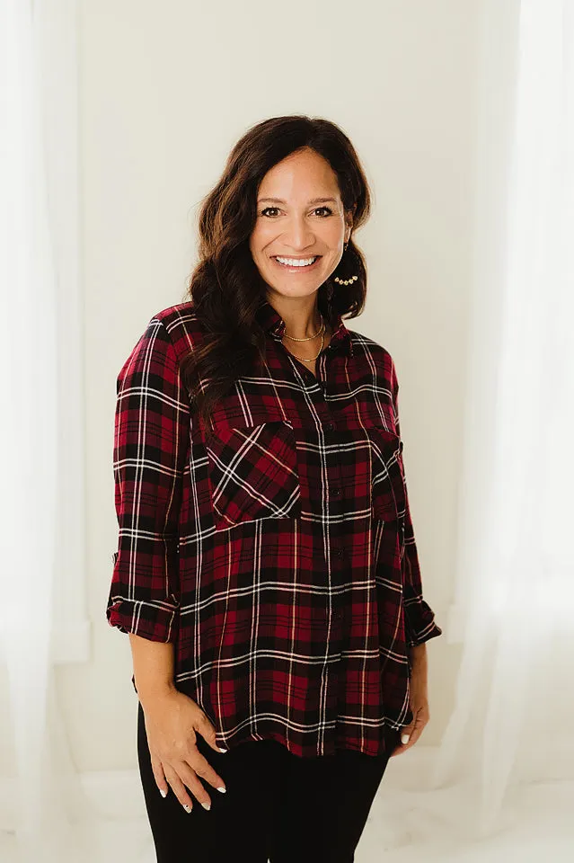 Oversized Plaid