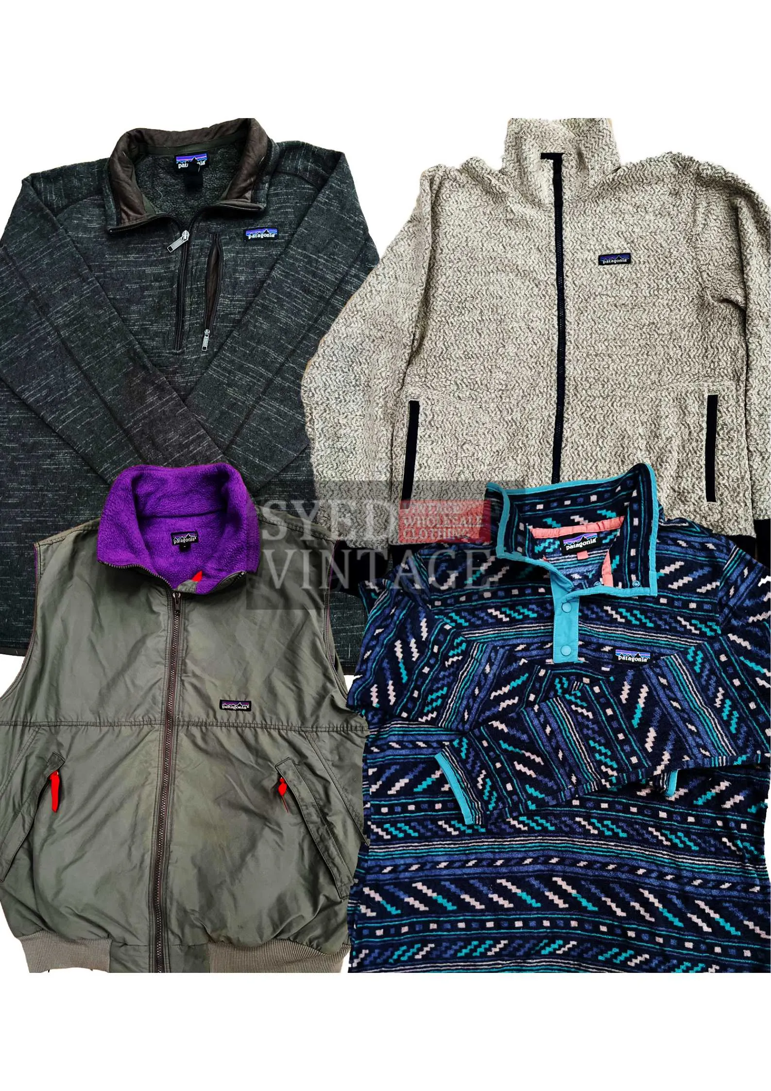 PATAGONIA FLEECE AND JACKET GRADE A