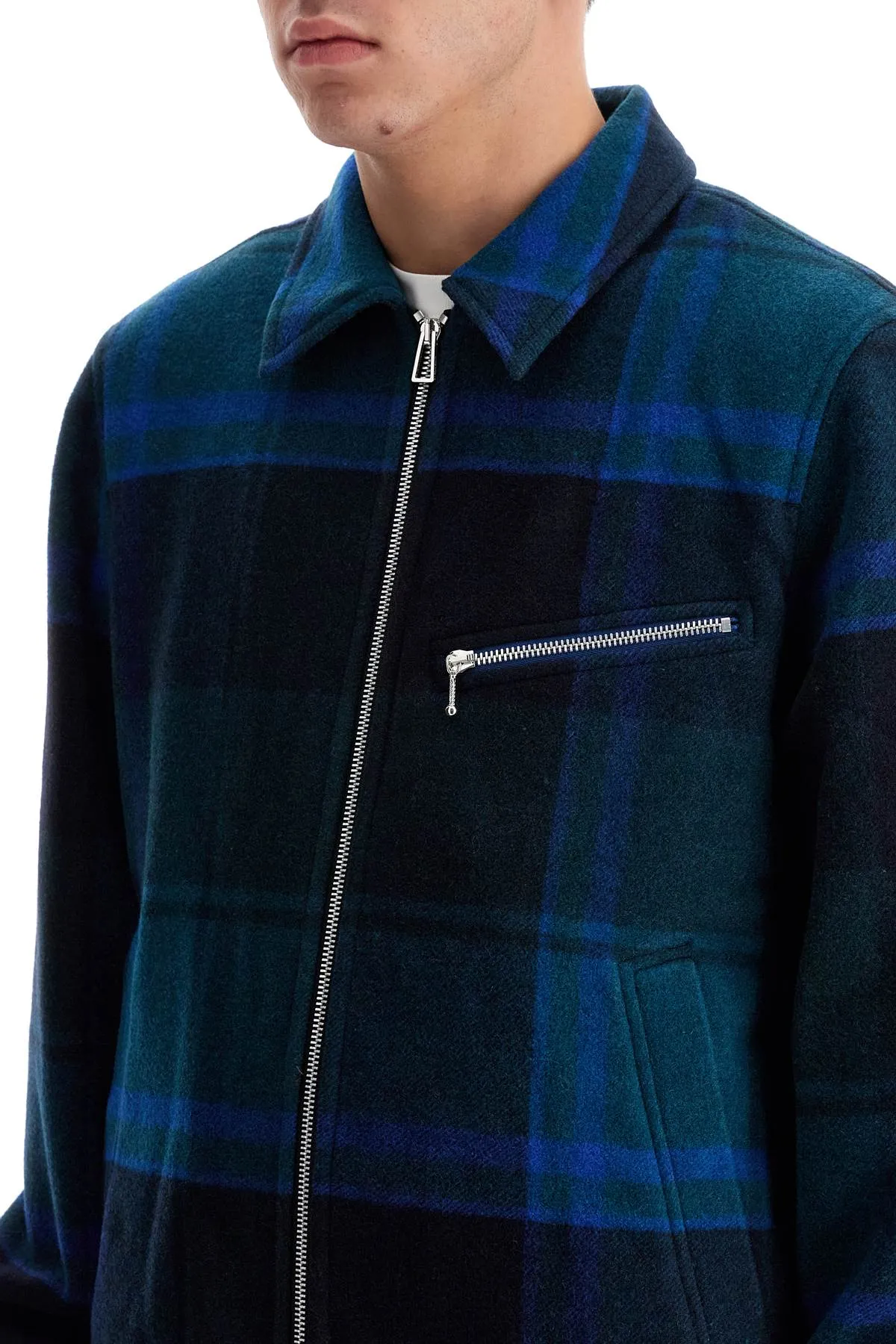 Ps Paul Smith Harrington Checkered Jacket