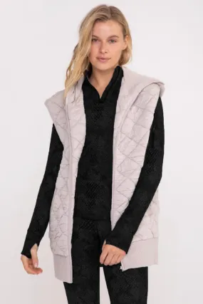 Quilted Hooded Zip Vests - 3 Colors!