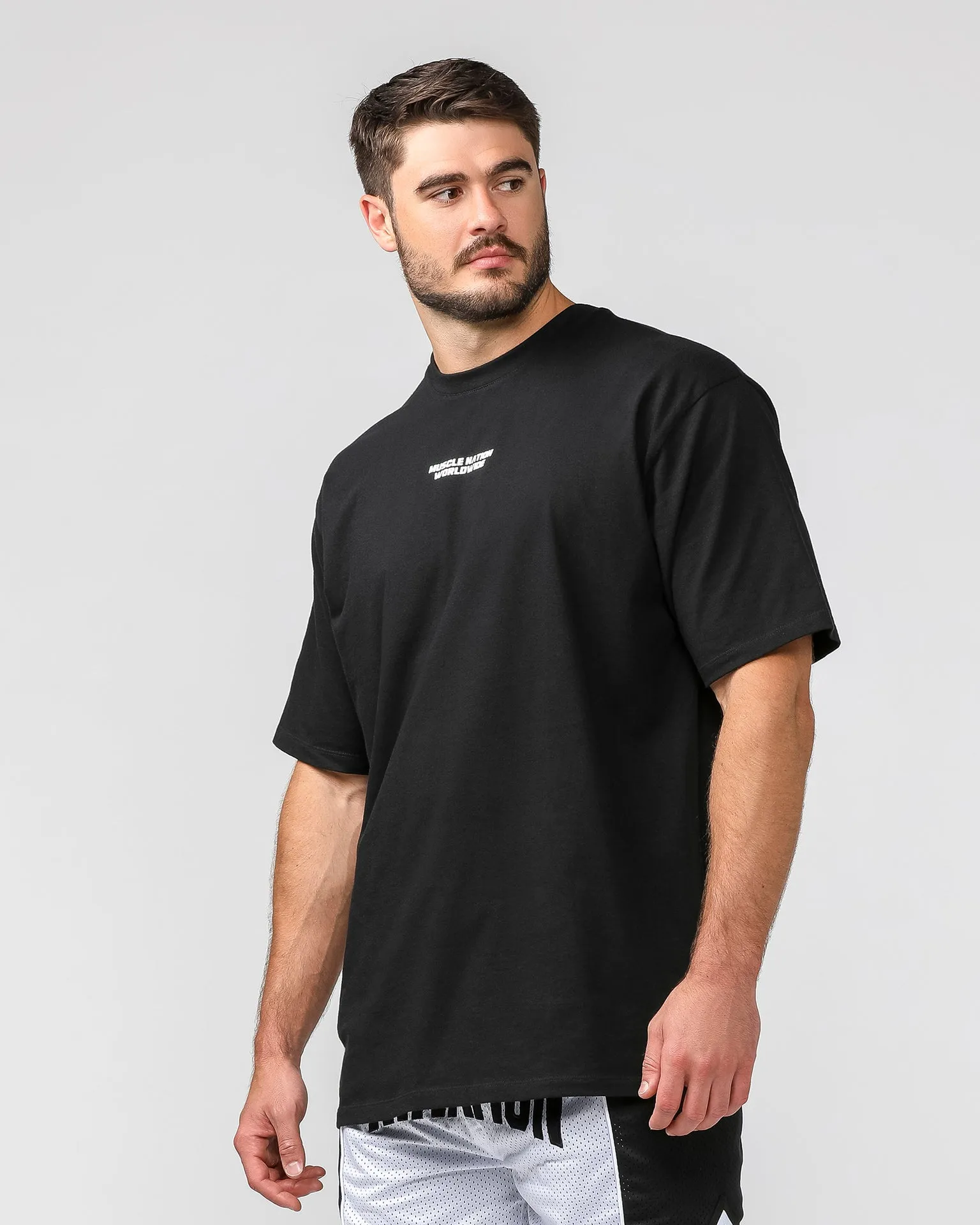 Represent Oversized Tee - Black