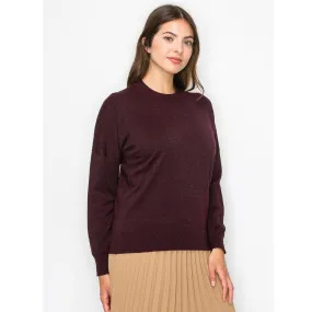 Shimmer Drop Shoulder Sweater