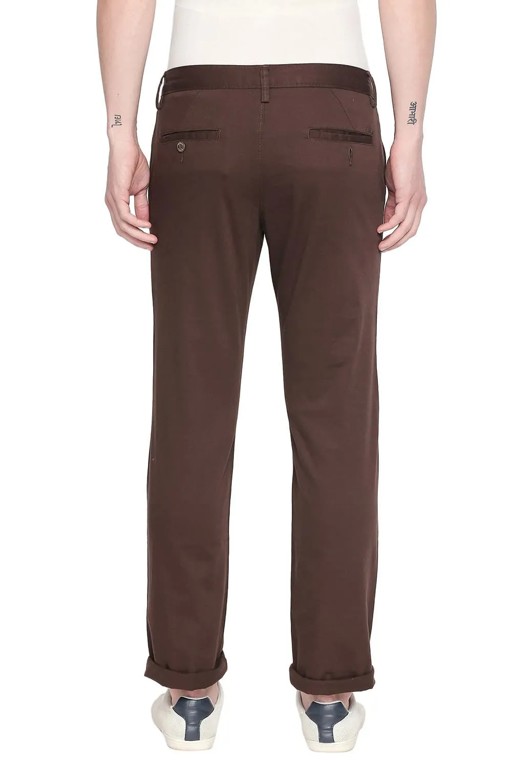 Slim Fit Oak Stretch Trouser