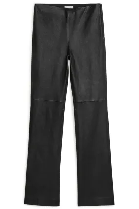 Stretch Leather Trousers