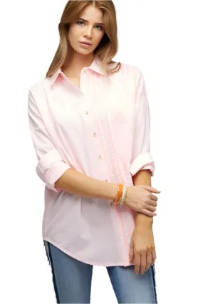 Stripe Button Down Long Sleeve Shirt