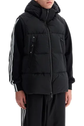 Y-3 Pertex And Down Padded Vest