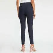 Zipped Bi-Stretch Trousers